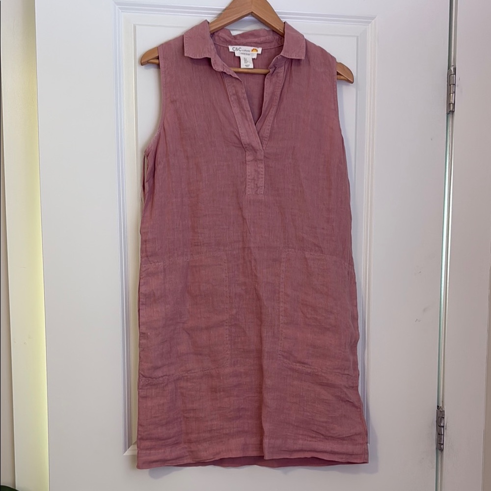 C&C California Pink Sleeveless Dress